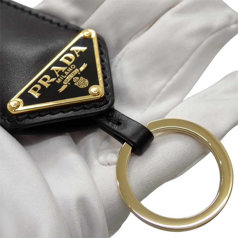 プラダ PRADA ジャルディニエールスモール コットンキャンバス ミニバッグ 1BA038 2WAYバッグ ハンドバッグ ショルダーバッグ キャンバス レザー ブラック 黒 ゴールド金具 レディース【中古】【Aランク】