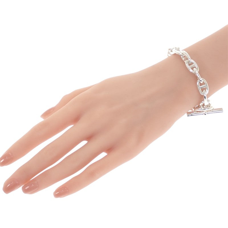 エルメス HERMES シェーヌダンクルMM 15コマ H101994B ブレスレット シルバー925 レディース【中古】【Aランク】