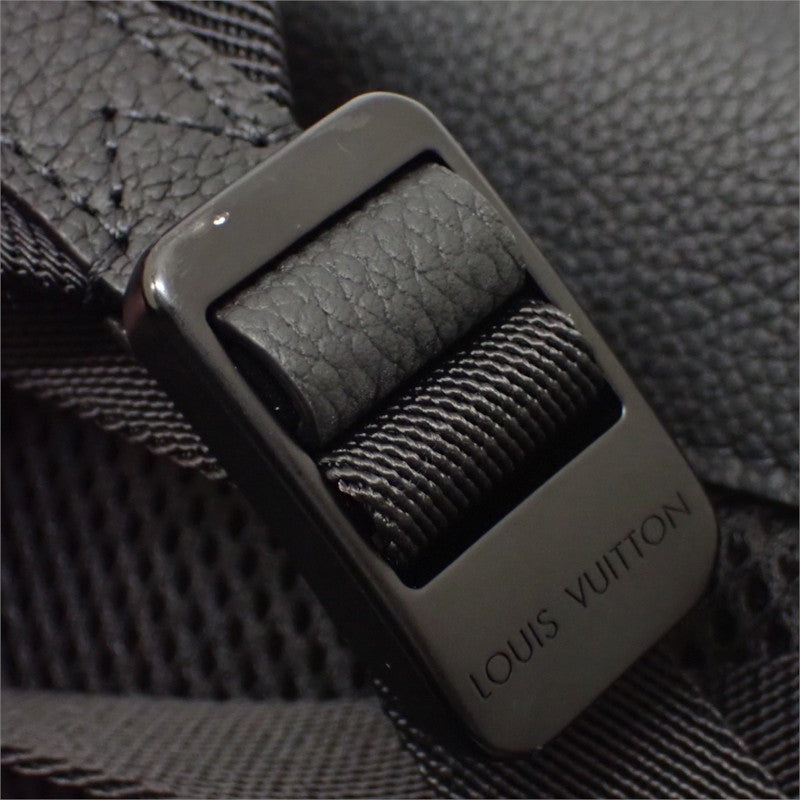 ルイヴィトン LOUIS VUITTON ファストライン・バックパック M15262 リュック・デイパック カーフ ブラック メンズ レディース【中古】【Aランク】