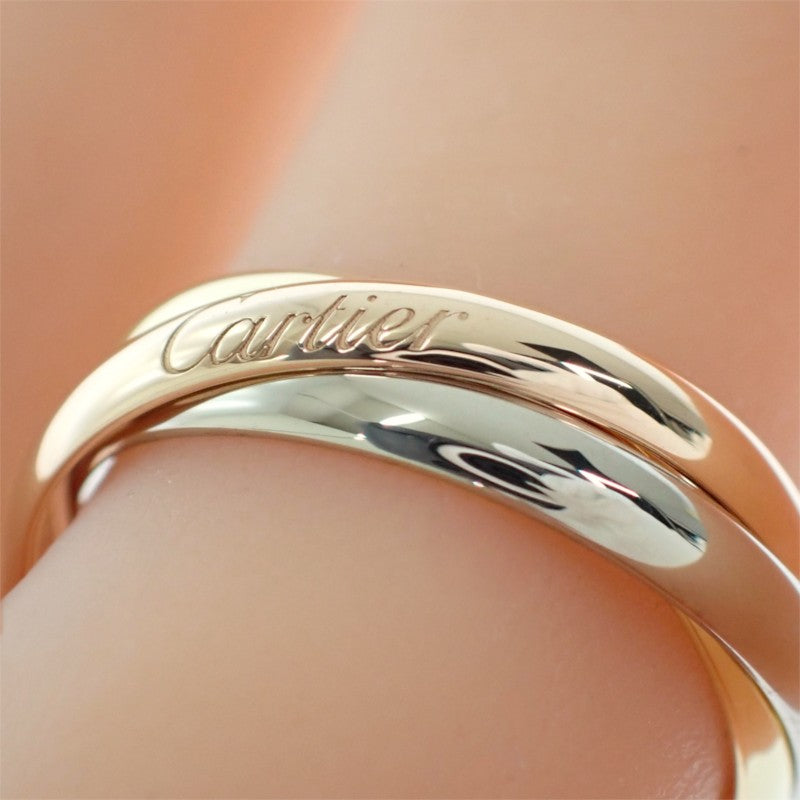 カルティエ CARTIER トリニティ スモール 15号 B4235155 リング K18イエローゴールド K18ピンクゴールド K18ホワイトゴールド ゴールド 刻印サイズ55 メンズ【中古】【Aランク】