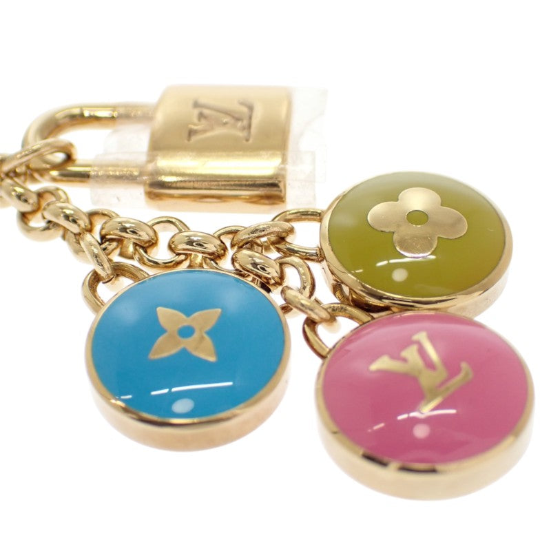 ルイヴィトン LOUIS VUITTON ビジュー・テレフォンヌ パスティーユ 携帯ストラップ チャーム M65644 チャーム メタル マルチカラー ピンク ブルー ゴールド金具 レディース【中古】【ABランク】