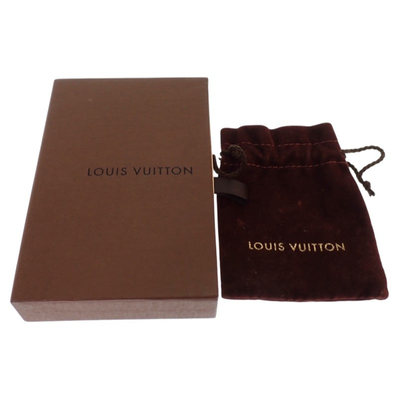 ルイヴィトン LOUIS VUITTON ビジューサック アンソレンヌ チャーム M65087 キーホルダー メタル ゴールド ブラウン レディース【中古】【Bランク】