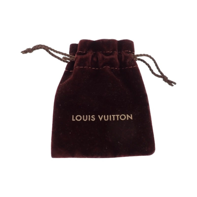 ルイヴィトン LOUIS VUITTON ブックルドレイユ ダミエパール M66538 ピアス メタル フェイクパール ゴールド レディース【中古】【ABランク】