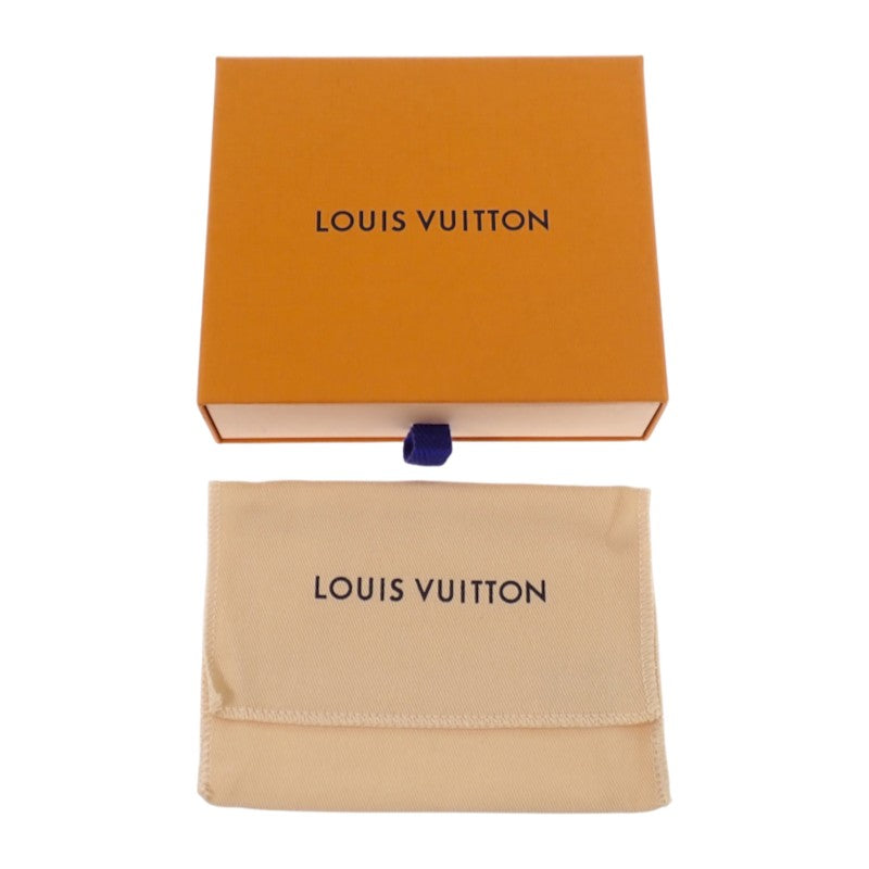 ルイヴィトン LOUIS VUITTON ポルトフォイユ・ヴィクトリーヌ 草間彌生 M81956 二つ折り財布 モノグラムアンプラント ブラック ピンク シルバー金具 レディース【中古】【ABランク】