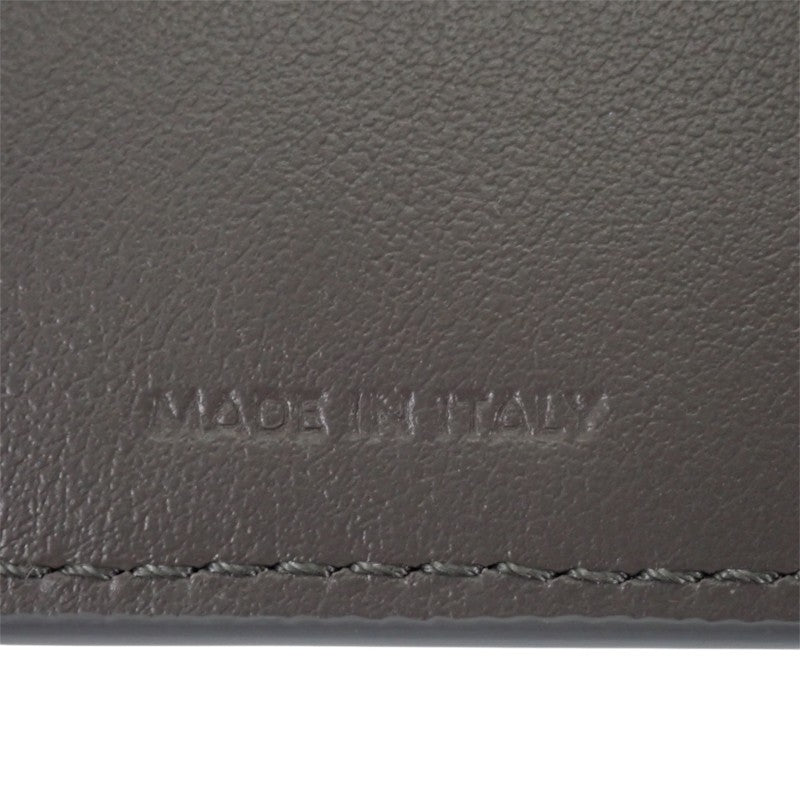 セリーヌ CELINE バイフォールド ウォレット 10C873GTZ.10DC 二つ折り財布 カーフ グレー 灰色 メンズ【中古】【Aランク】