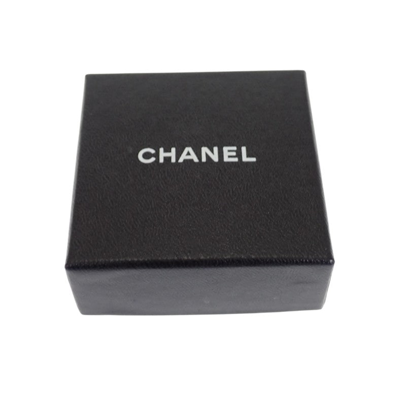 シャネル CHANEL ココマーク ヴィンテージ フック ピアス メタル シルバー ブラック レディース【中古】【Bランク】