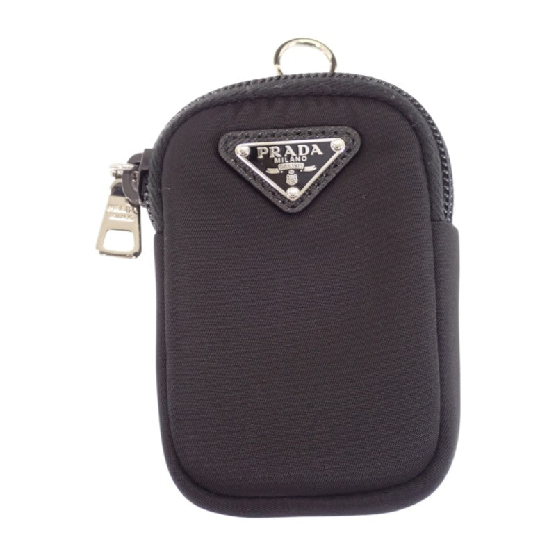 プラダ PRADA Re-Nylon ショルダー 1BD953 ショルダーバッグ ナイロン ブラック シルバー金具 メンズ レディース【中古】【Aランク】