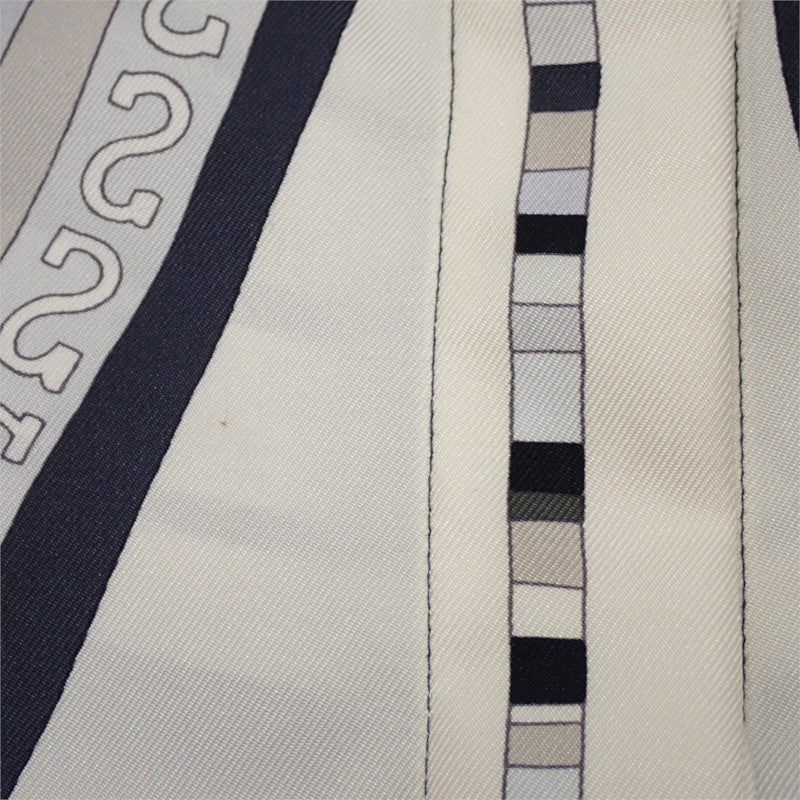エルメス HERMES マルジェラ期 S 長袖シャツ シルク ホワイト レディース【中古】【ABランク】