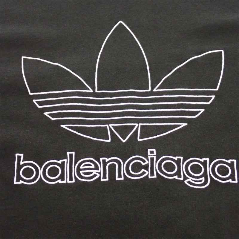 バレンシアガ BALENCIAGA adidas ロゴ オーバーサイズ Tシャツ 4