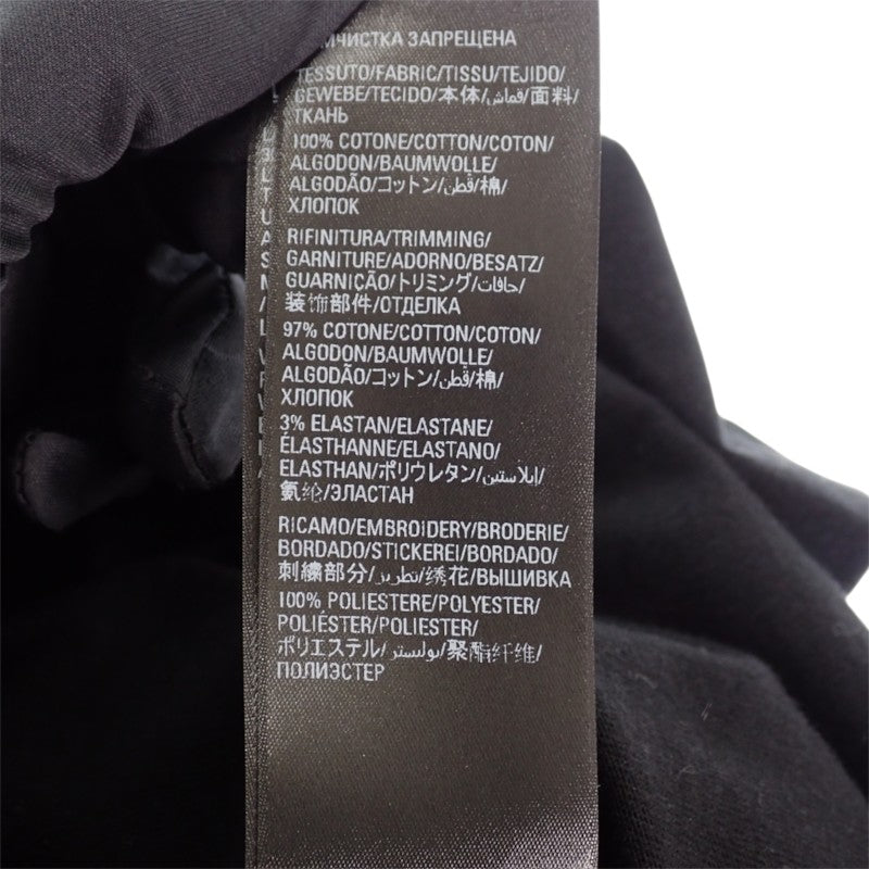 バレンシアガ BALENCIAGA adidas ロゴ オーバーサイズ Tシャツ 4 723976 TNVN8 1070 半袖Ｔシャツ コットン ブラック メンズ【中古】【Aランク】