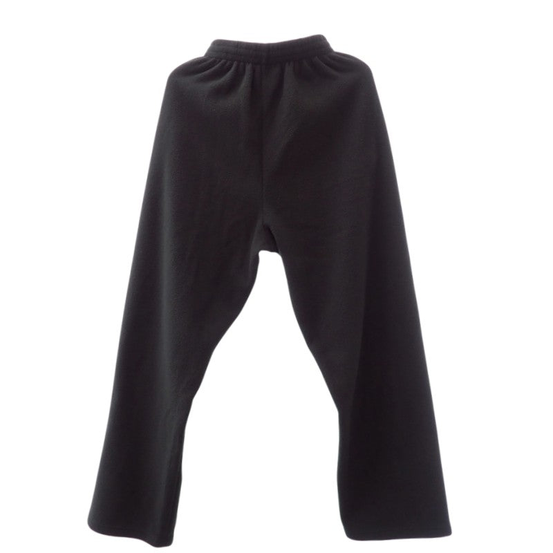 バレンシアガ BALENCIAGA ポリティカル キャンペーン フリースパンツ XXS 744513 T0VV1 1000 パンツ ポリエステル ブラック メンズ レディース ユニセックス【中古】【ABランク】