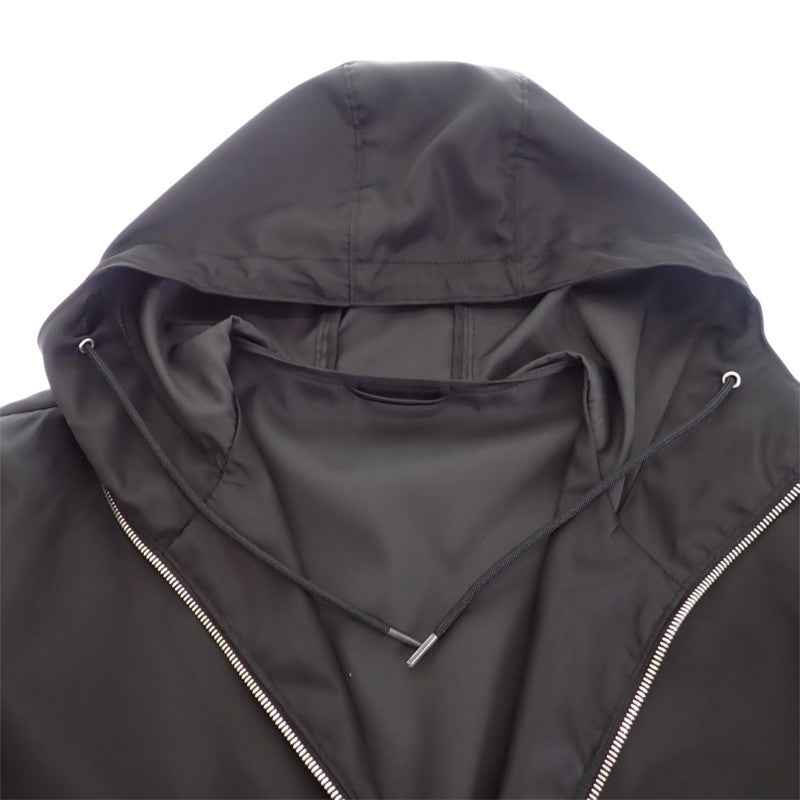 プラダ PRADA フーデッドロングコート 36 291829_S202_1WQ8 ナイロン