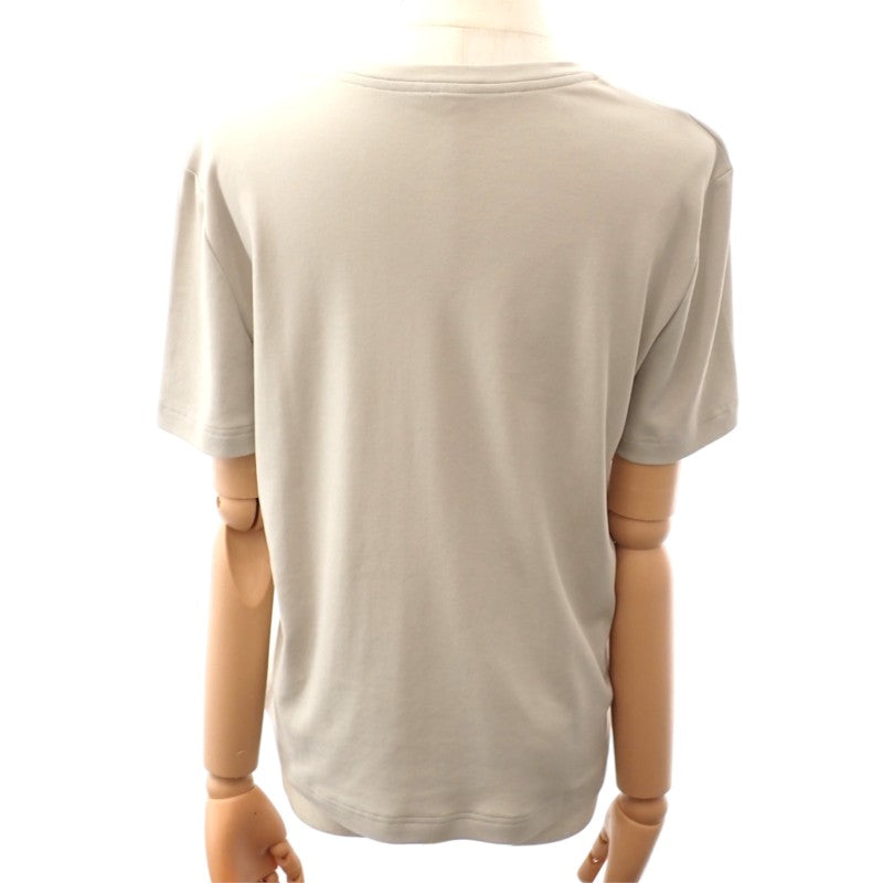エルメス HERMES Ｔシャツ 44 半袖Ｔシャツ コットン グレージュ レディース ユニセックス【中古】【Aランク】