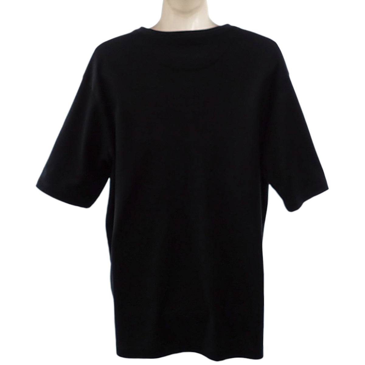 プラダ PRADA トライアングルロゴ M UJN861_240_F0002_S_232 半袖Ｔシャツ コットン ブラック メンズ ユニセックス【中古】【ABランク】