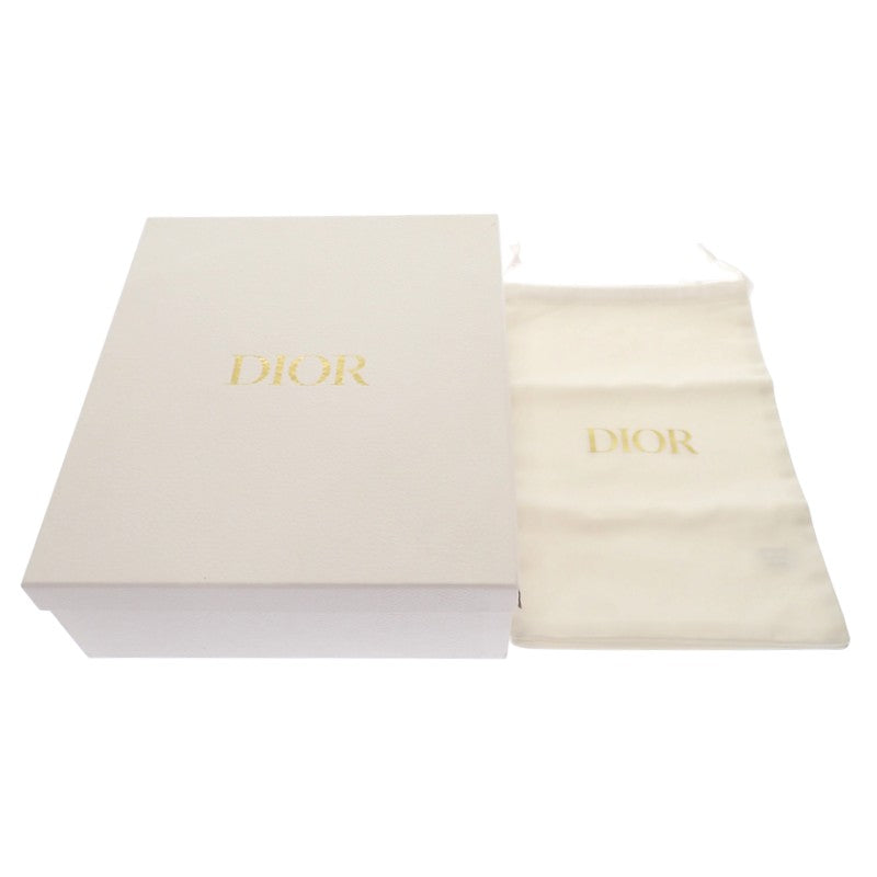 クリスチャンディオール Christian Dior Dioract サンダル サンダル ブラック ホワイト ゴールド金具 レディース【中古】【ABランク】