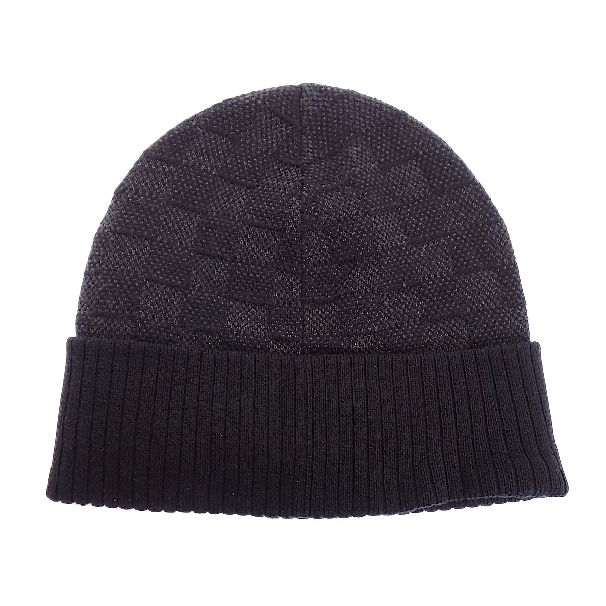 ルイヴィトン LOUIS VUITTON ビーニー ネオプティ ダミエ M77983 ニットキャップ ウール ブラック メンズ レディース【中古】【ABランク】