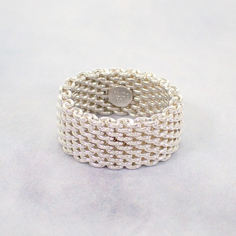 ティファニー TIFFANY&Co. サマセット 12号 リング シルバー925 レディース メンズ ユニセックス【中古】【Aランク】