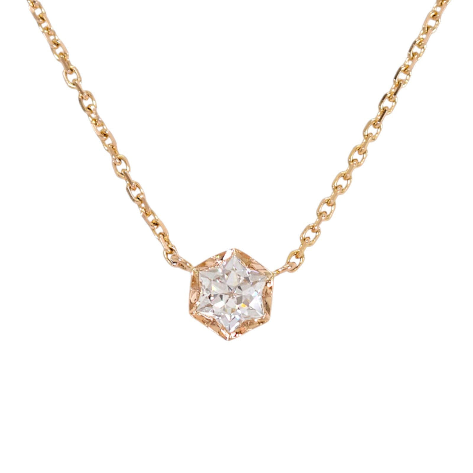 ショーメ Chaumet ビー ドゥ ショーメ ペンダント 085243 ネックレス K18ピンクゴールド ダイヤモンド レディース【中古】【Aランク】