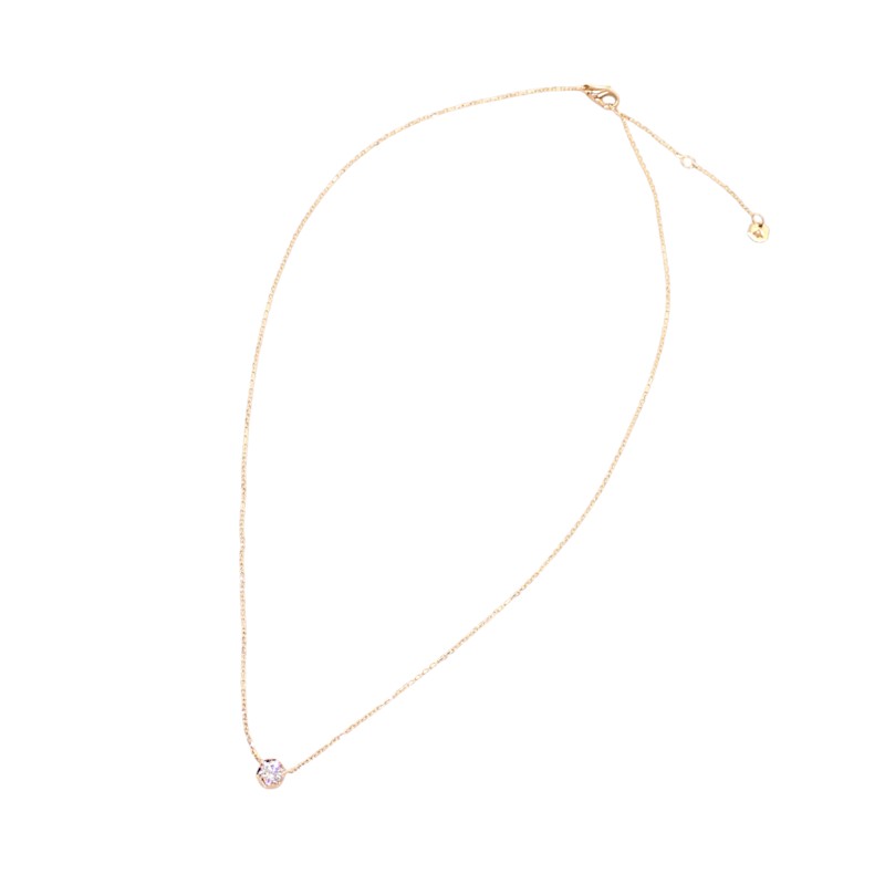 ショーメ Chaumet ビー ドゥ ショーメ ペンダント 085243 ネックレス K18ピンクゴールド ダイヤモンド レディース【中古】【Aランク】