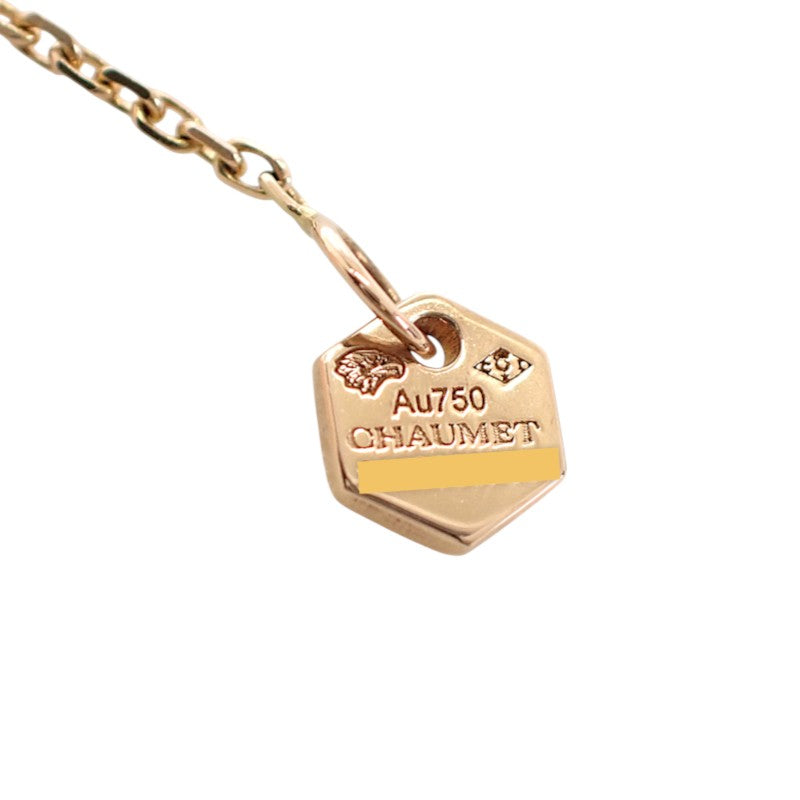 ショーメ Chaumet ビー ドゥ ショーメ ペンダント 085243 ネックレス K18ピンクゴールド ダイヤモンド レディース【中古】【Aランク】