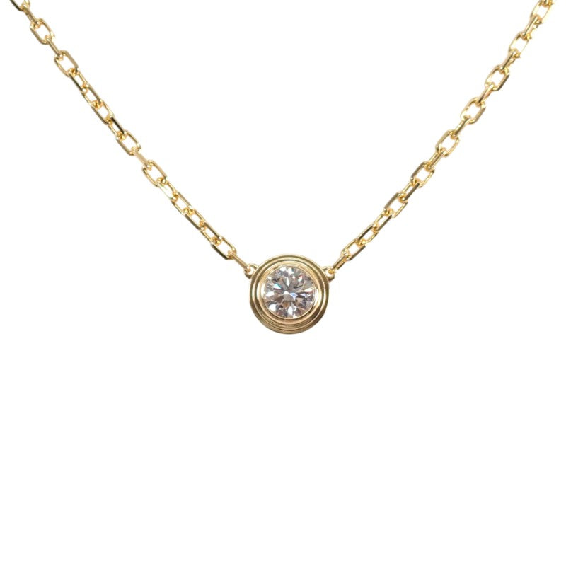 カルティエ CARTIER ダムールペンダント B7215500 ネックレス K18イエローゴールド ダイヤモンド レディース【中古】【Aランク】