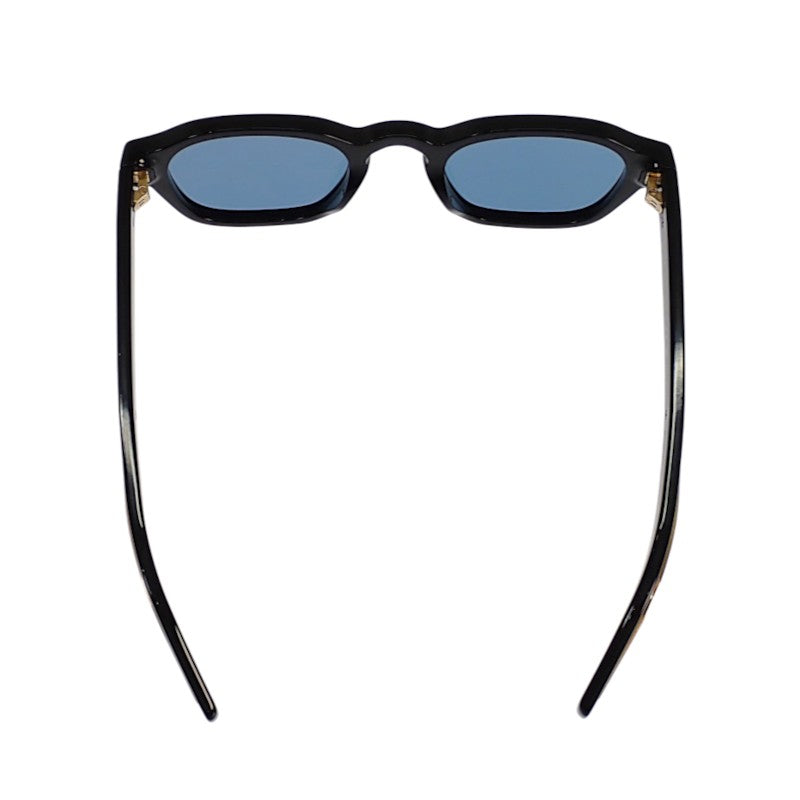 プラダ PRADA メタルプラーク SPRA16_F16K_FE04D_C_A053 サングラス アセテート ブラック ターコイズブルー ゴールド金具 メンズ【中古】【ABランク】