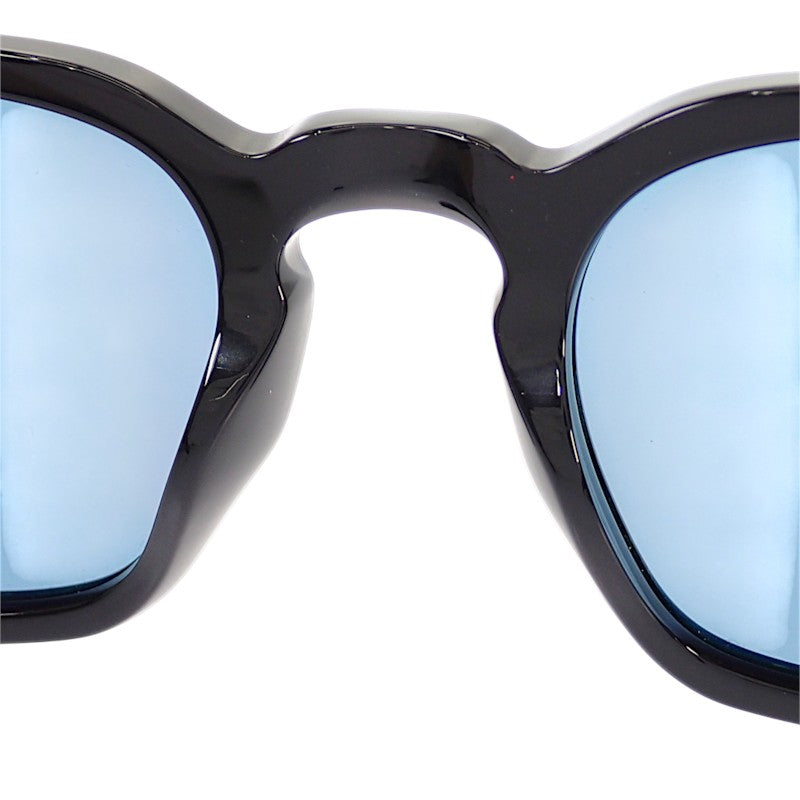 プラダ PRADA メタルプラーク SPRA16_F16K_FE04D_C_A053 サングラス アセテート ブラック ターコイズブルー ゴールド金具 メンズ【中古】【ABランク】