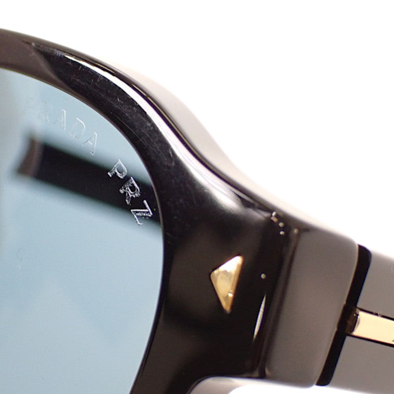 プラダ PRADA メタルプラーク SPRA16_F16K_FE04D_C_A053 サングラス アセテート ブラック ターコイズブルー ゴールド金具 メンズ【中古】【ABランク】