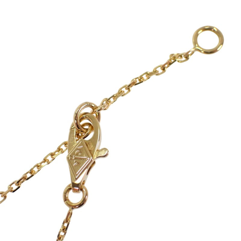 ヴァンクリーフ＆アーペル Van Cleef & Arpels スウィート パピヨン VCARF69300 ネックレス マザーオブパール K18イエローゴールド 真珠母貝 パール レディース【中古】【Aランク】