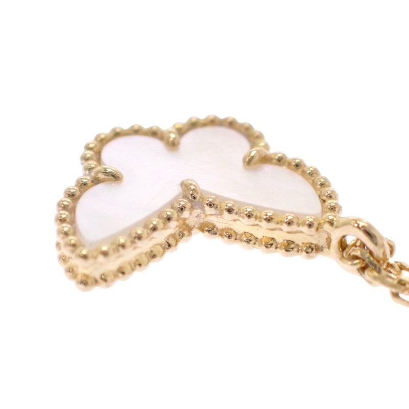 ヴァンクリーフ＆アーペル Van Cleef & Arpels スウィート パピヨン VCARF69300 ネックレス マザーオブパール K18イエローゴールド 真珠母貝 パール レディース【中古】【Aランク】
