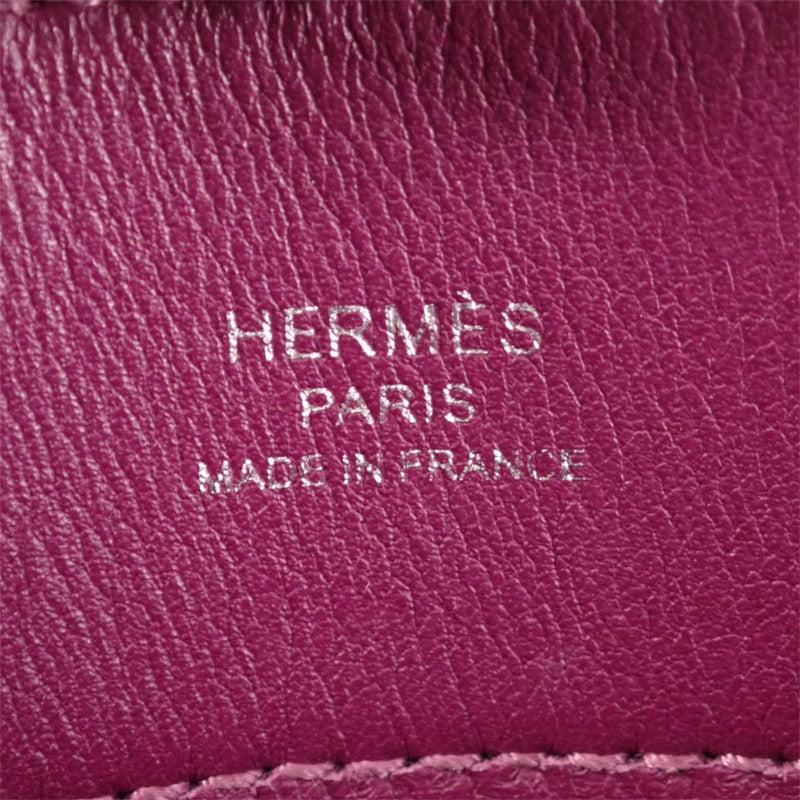 エルメス HERMES サックアリーヌ ミニ H076236CK ショルダーバッグ スイフト アニョーミロ アネモネ バイオレット系 シルバー金具 レディース【中古】【ABランク】