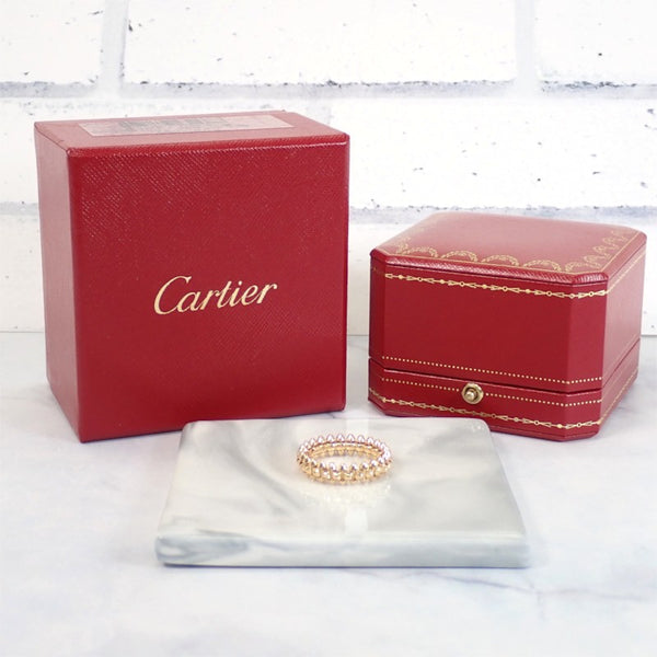 カルティエ CARTIER クラッシュドゥカルティエ スモール 21号 B4229861 リング K18ピンクゴールド メンズ レディース【中古】【Aランク】