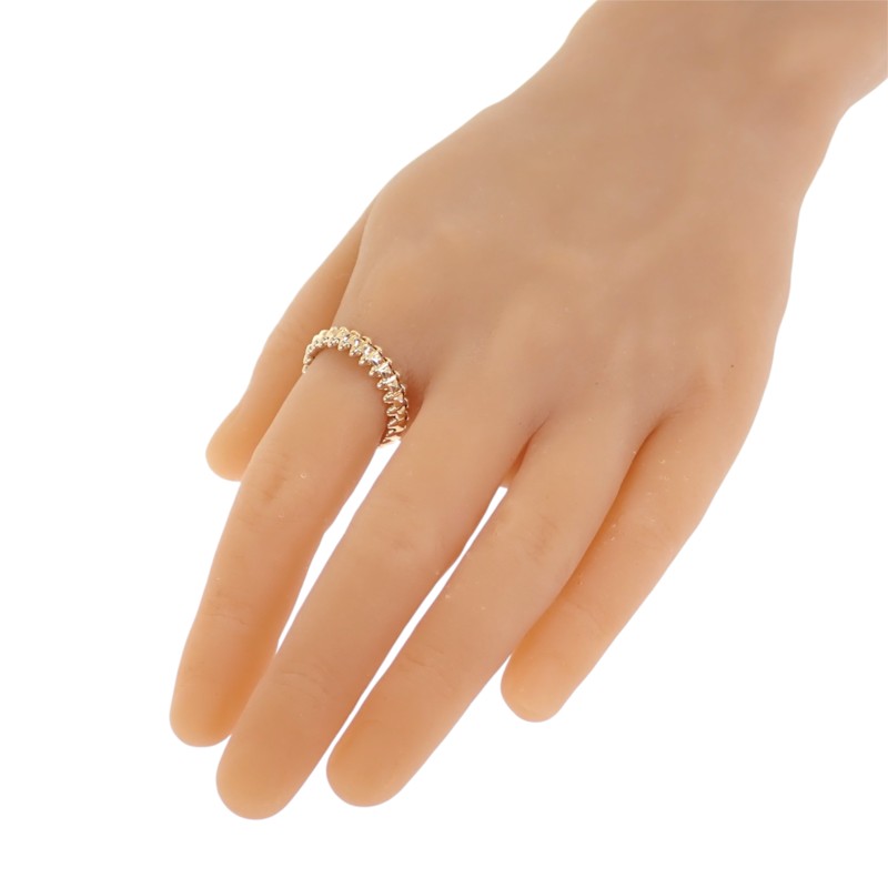 カルティエ CARTIER クラッシュドゥカルティエ スモール 21号 B4229861 リング K18ピンクゴールド メンズ レディース【中古】【Aランク】