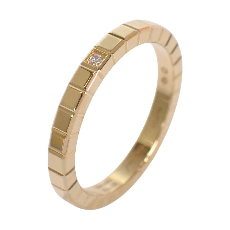 ショパール Chopard アイスキューブ 14号 827702-0259 リング K18イエローゴールド ダイヤモンド レディース【中古】【Aランク】