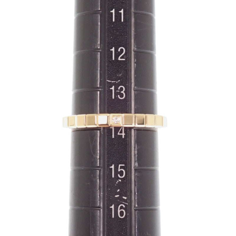 ショパール Chopard アイスキューブ 14号 827702-0259 リング K18イエローゴールド ダイヤモンド レディース【中古】【Aランク】