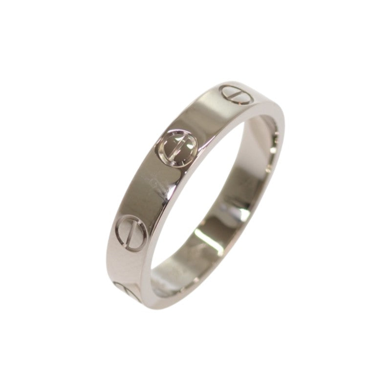 カルティエ CARTIER ラブ リング スモール 12号 B4085152 リング K18ホワイトゴールド #52 レディース【中古】【Aランク】