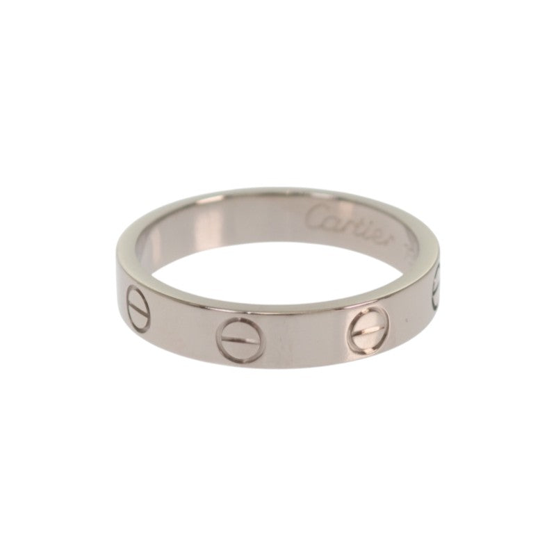 カルティエ CARTIER ラブ リング スモール 12号 B4085152 リング K18ホワイトゴールド #52 レディース【中古】【Aランク】