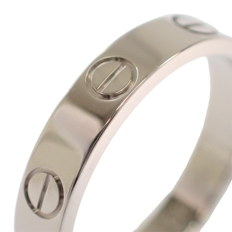 カルティエ CARTIER ラブ リング スモール 12号 B4085152 リング K18ホワイトゴールド #52 レディース【中古】【Aランク】