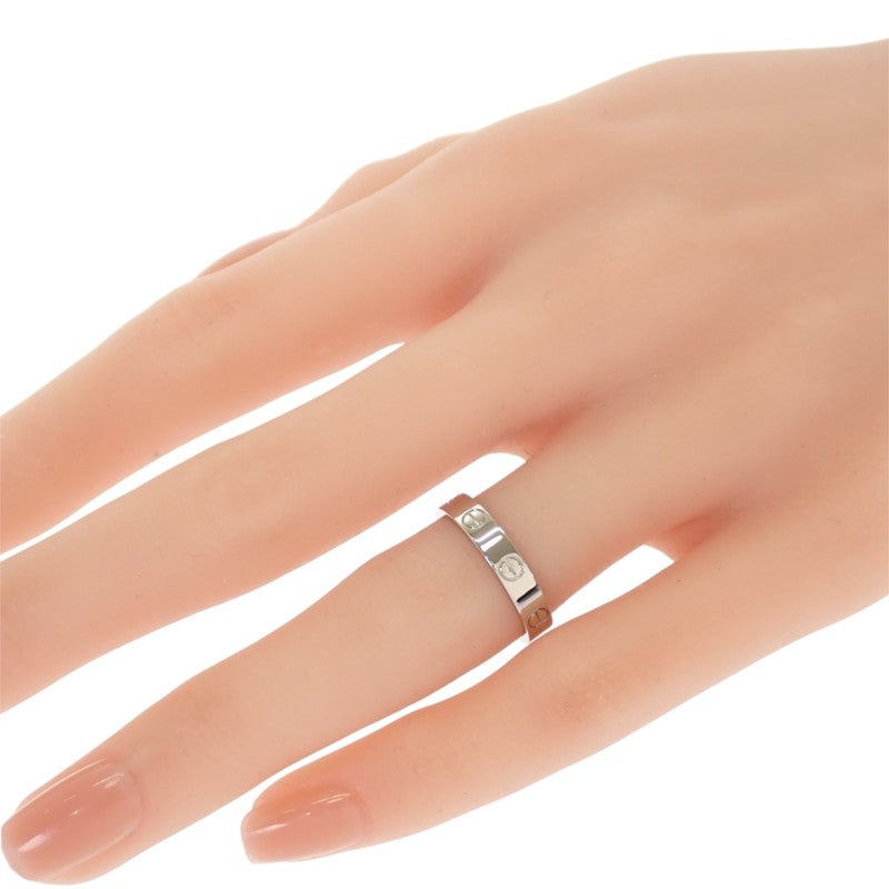 カルティエ CARTIER ラブ リング スモール 12号 B4085152 リング K18ホワイトゴールド #52 レディース【中古】【Aランク】
