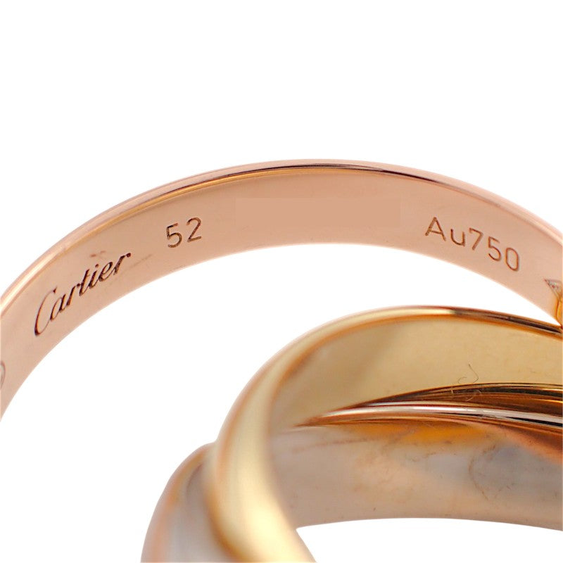 カルティエ CARTIER トリニティ クラシック 12号 B4234252 リング K18イエローゴールド K18ピンクゴールド K18ホワイトゴールド ゴールド 刻印サイズ52 レディース【中古】【Aランク】