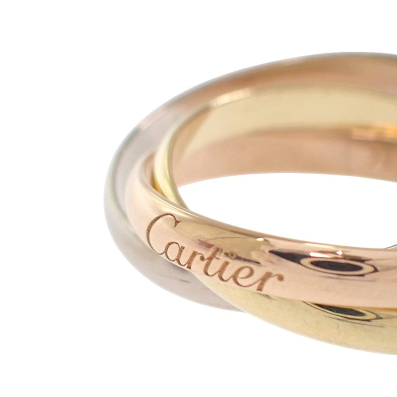 カルティエ CARTIER トリニティ スモール 18.5号 B4235159 リング K18イエローゴールド K18ピンクゴールド K18ホワイトゴールド ゴールド 刻印サイズ59 メンズ【中古】【Aランク】