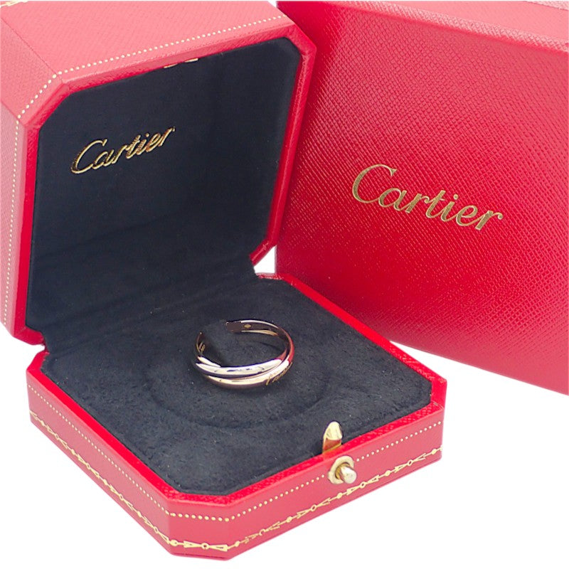 カルティエ CARTIER トリニティ スモール 18.5号 B4235159 リング K18イエローゴールド K18ピンクゴールド K18ホワイトゴールド ゴールド 刻印サイズ59 メンズ【中古】【Aランク】