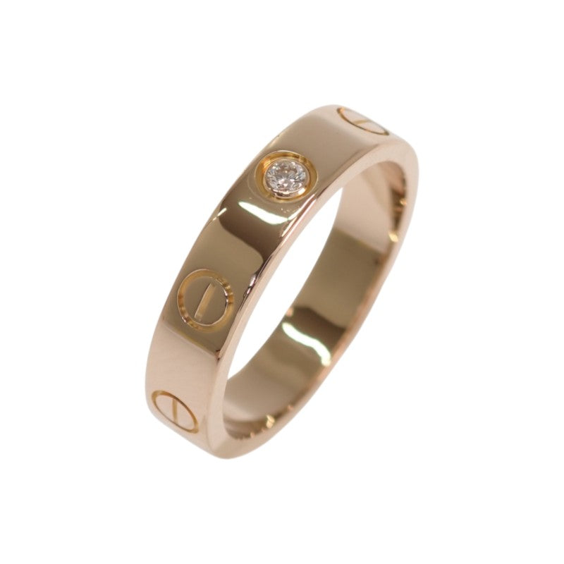 カルティエ CARTIER ラブ リング スモール 9号 B4050752 リング K18ピンクゴールド ダイヤモンド #49 レディース【中古】【Aランク】