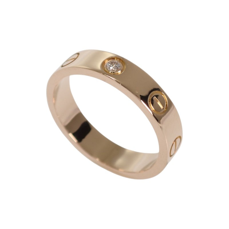 カルティエ CARTIER ラブ リング スモール 9号 B4050752 リング K18ピンクゴールド ダイヤモンド #49 レディース【中古】【Aランク】