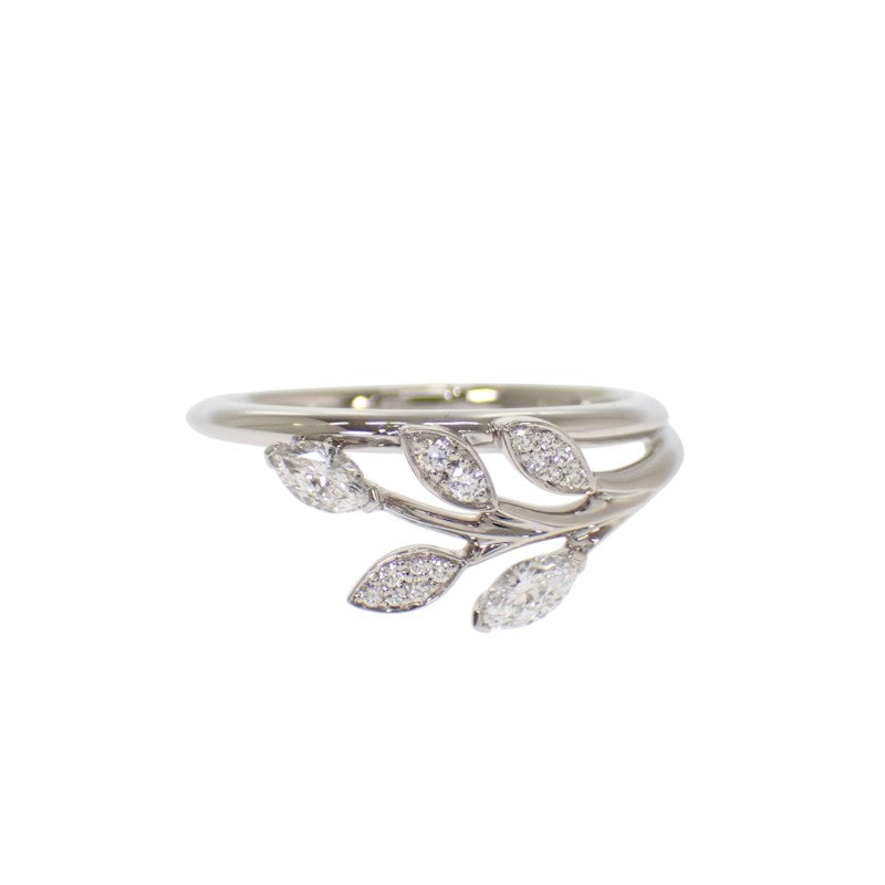 ティファニー TIFFANY&Co. ビクトリアヴァイン 12号 63914711 リング Pt950プラチナ ダイヤモンド レディース【中古】【Aランク】