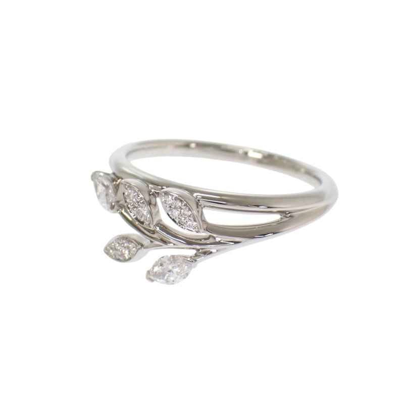 ティファニー TIFFANY&Co. ビクトリアヴァイン 12号 63914711 リング Pt950プラチナ ダイヤモンド レディース【中古】【Aランク】