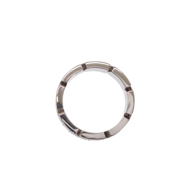 カルティエ CARTIER タンクフランセーズ ハーフダイヤ 9号 B4060149/B4060100 リング K18ホワイトゴールド ダイヤモンド 49 レディース【中古】【Aランク】