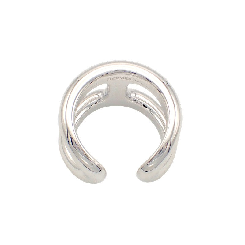 エルメス HERMES オスモズ GM 15号 H102536B 00 リング シルバー925 刻印サイズ55 メンズ レディース【中古】【Aランク】