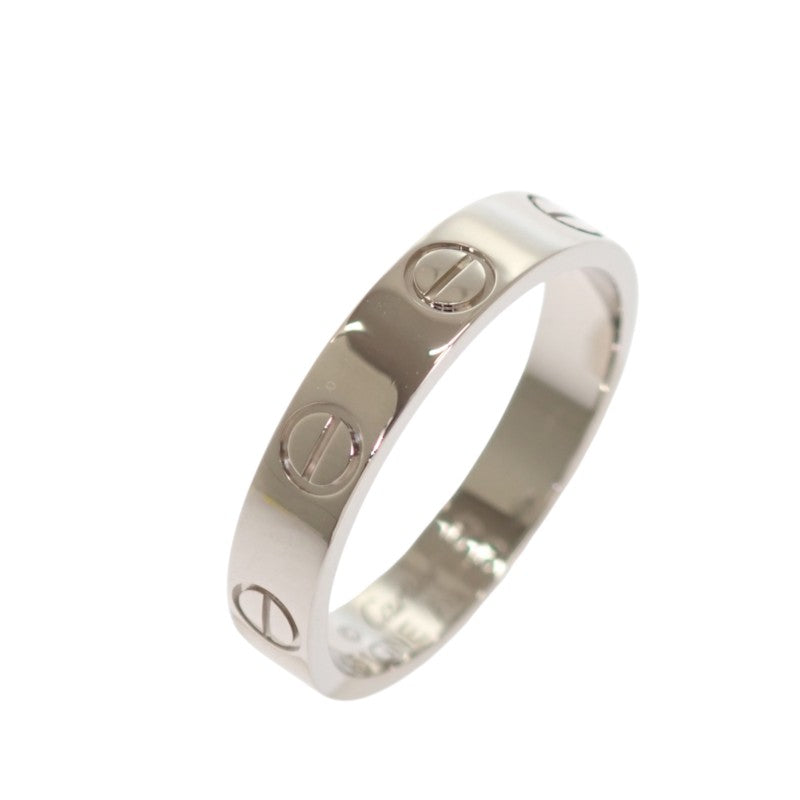 カルティエ CARTIER ラブ リング スモール 10号 B4085152 リング K18ホワイトゴールド #50 レディース【中古】【Aランク】