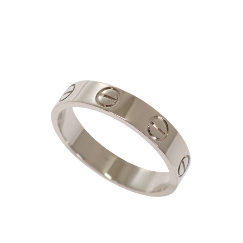 カルティエ CARTIER ラブ リング スモール 10号 B4085152 リング K18ホワイトゴールド #50 レディース【中古】【Aランク】
